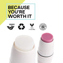 Ready Set Jet Cleanse and Prime Beauty Baton – Multi-Functional & Customizable Waterless Cleanser & Blurring Primer to Cleanse and Diminish the Appearance of Wrinkles & Pores for Flawless Skin – 8.5 g Ready Set Jet