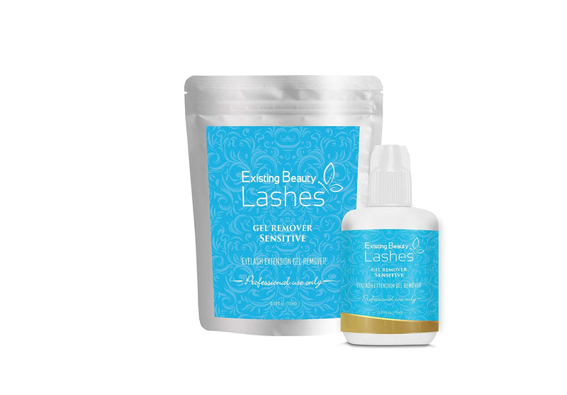 Sensitive Eyelash Extension Remover Gel For No Burn Eyelash Extension Glue Removal Fast Action Dissolves Even The Strongest False Lash Adhesive In 60 seconds by Existing Beauty Lashes 15 ml Existing Beauty