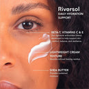 Riversol Face Moisturizer & Rosacea Cream for Sensitive Skin | Lightweight Redness Relief | Stabilized Vitamin C & Shea Butter | Fragrance Free | Dermatologist Developed Infinity Warehouse