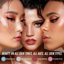 Liquid Eyeliner and Eyeliner Stamp - iMethod Waterproof Eye Makeup, Eye Liner & Winged Eyeliner Stamp, Perfect Cat Eye in Seconds, Long-Lasting, 2 Counts iMethod