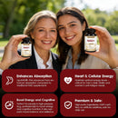LipoNAD+ 600mg Complex with CoQ10 250mg, Trans Resveratrol 200mg, Ashwagandha 100mg | 4-in-1 Cellular Energy Antioxidant Support | High Absorption | Vegan Non-GMO Gluten Free | 120 Capsules Infinity Warehouse