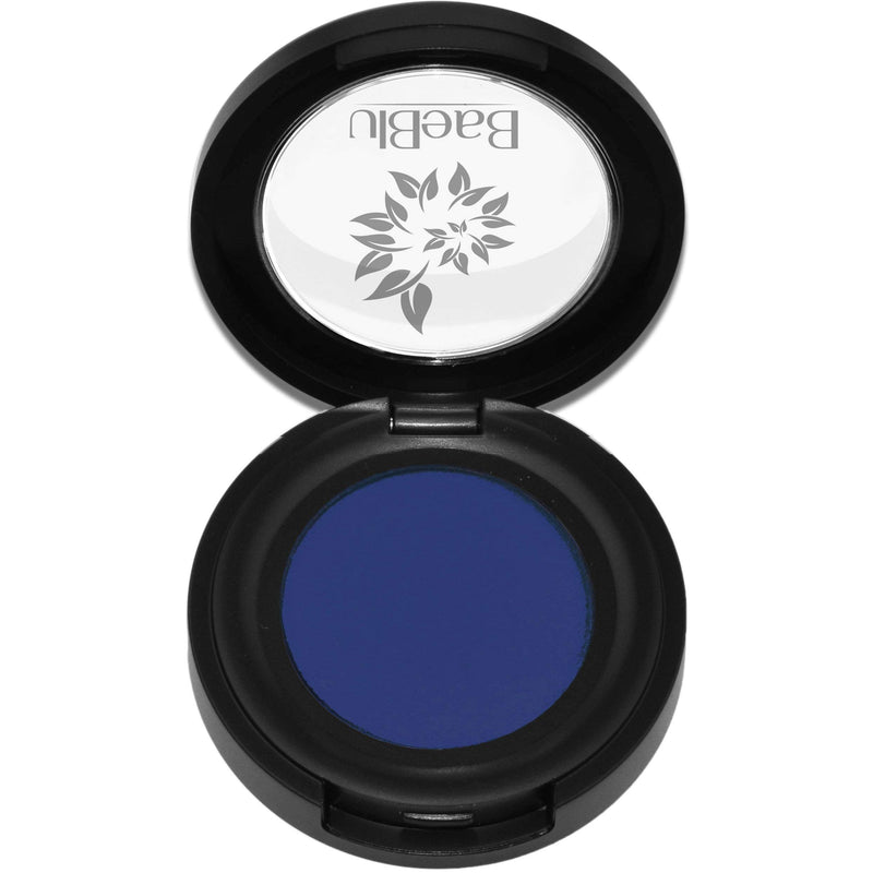 BaeBlu Hypoallergenic Eyeshadow Organic 100% Natural Finely Pressed Velvety Smooth Powder, Made in USA, Blue Velvet BaeBlu