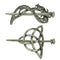 Tinsow 2 Pcs Silver Celtic Hair Slide Hairpins Hair Accessories Hair Clips, Creative Hair Barrette Minimalist Hair Claw Hair Pin Hair Accessories for Women (Style B S) Tinsow