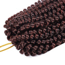 1 Pack Spring Twist Braiding Hair Spring Twists Bomb Twist Hair Synthetic Fiber Fluffy Twist Crochet Braids Low Temperature Twist Crochet Hair for Black Women Braiding Hair(12inch,T1B/350) LIYATE Store