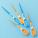 TEPE Dental Floss Picks, Tooth Picks Flossers, Floss Sticks, EasyPicks M/L, Blue, 36 Pk TEPE