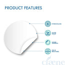 Claene Acne Pimple Concealing Patch - Invisible,Cruelty-Free, Hydrocolloid, Blemish Spot, Skin Treatment, Facial Stickers, Absorbing Cover, 4 Sizes, Blends in with skin, Vegan (28 COUNT) CLAENE