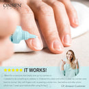 Onsen Cuticle Cream, Cuticle Oil in Deep Action - Japanese Natural Healing Minerals Nail Care Serum and Butter, Sooth, Repair, and Strengthen Cuticles and Nails, Visible Results, (1 Count / 15 ml) Onsen Secret