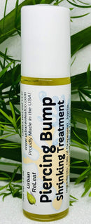 Urban ReLeaf Piercing Bump Shrinking Treatment ! Gentle, Effective Aftercare. Easy Roller-Ball Applicator. 100% Natural with Essential Oils. Help Scars, Nodules, Cartilage, Nose, Ear Spots Urban ReLeaf