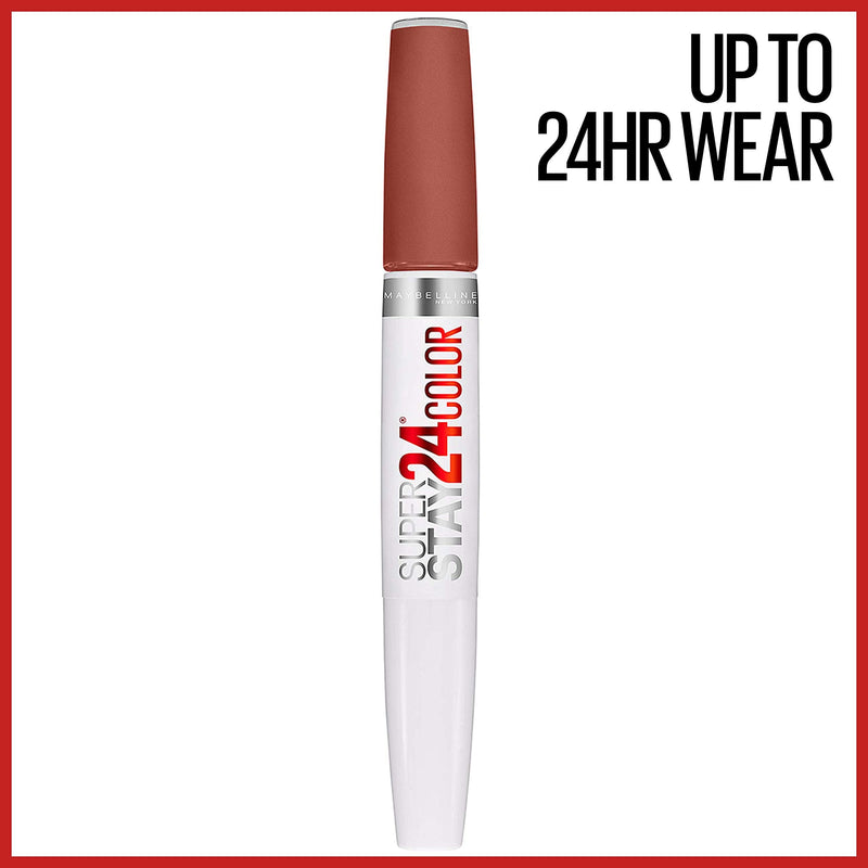 Maybelline SuperStay 24, 2-Step Liquid Lipstick, Endless Espresso Maybelline New York