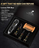 Beard Growth Kit,Derma roller for beard growth,Biotin Beard Growth oil for Patchy Beard ,Beard Serum,Beard Shampoo,Beard Balm,Beard Comb,Beard E-Book-Gifts for Men Him Dad Father Boyfriend Wattne