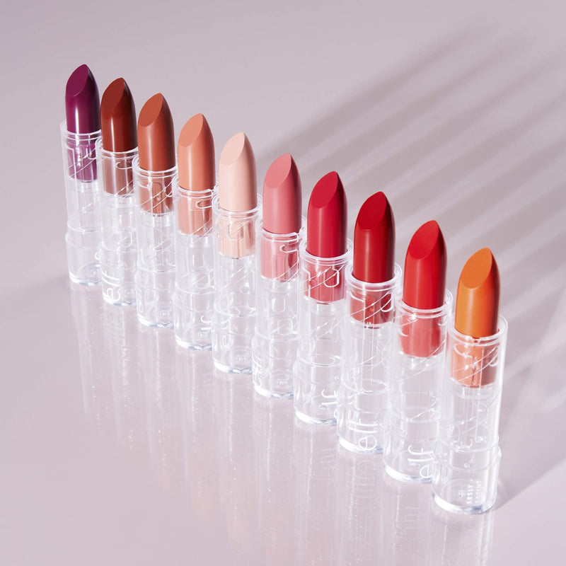 e.l.f. Srsly Satin Lipstick, Intense color Payoff & Silky Smooth Formula, Cider, 0.16 Oz (4.5g) e.l.f.