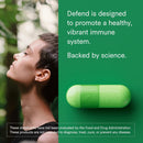 Tally Health Defend Immune Support & Longevity Supplement | Quercetin 500mg, Vitamin C, Beta-Glucan, Zinc & Vitamin D3 - Immune Boost & Wellness Support - Vegan, Non-GMO, Gluten Free | 60 Capsules Infinity Warehouse