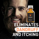 Beardoholic Premium Quality Beard Oil and Leave-in Conditioner, Softener - 100% Pure Organic Natural, Light Cedar Scent - Beard Growth and Stops Itchiness - Jojoba and Argan Oil Beardoholic