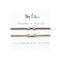 By Lilla Barre Elastic Hair Ties and Bracelets | Set of Two Hair Tie-Bracelets | Hair Accessories for Women | No Crease Hair Ties & Women’s Bracelets (Silver (Starfish/Bellflower)) By Lilla