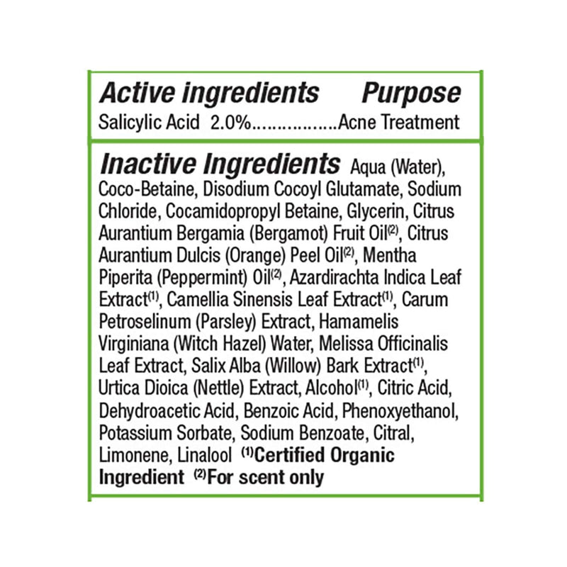 Alba Botanica Acnedote Maximum Strength Deep Pore Wash, 6 Oz Alba Botanica
