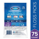 DenTek Cross Flosser Plaque Control Floss Picks, X-Shaped Floss, 75 Count DenTek