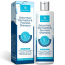 Roycederm Seborrheic Dermatitis & Psoriasis Shampoo and Conditioner Set - Effective Scalp Treatment for Folliculitis, Psoriasis, Dandruff, Dry Itchy Scalp - Soothing, Moisturizing Herbal Formula Infinity Warehouse