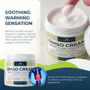 DMSO Cream 99.9% Pure Pharmaceutical Grade for Topical Muscle & Joint Comfort with MSM, Arnica & Magnesium - Support for Knees, Back, Shoulders and Workout Muscle Recovery Infinity Warehouse