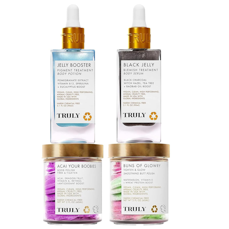 Truly Beauty Shaving set - shaving cream for women, shave scrub for women, body butter for women, shaving kit for women Infinity Warehouse