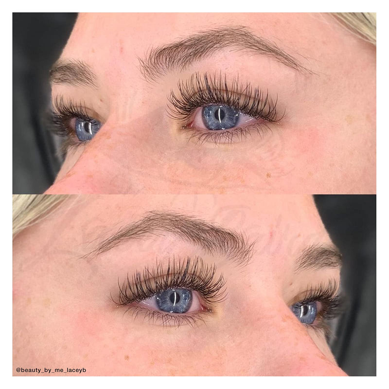 LASHVIEW Eyelash Extensions,Individual Lashes,Ellipse Eyelash Extensions 0.15mm M Curl 9mm Flat Lashes Eyelash Extensions Beauty Salon Use LASHVIEW