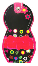 Japanese Pink Kokeshi Doll Shaped Travel Manicure Kit, 4 1/2 Inch Needzo