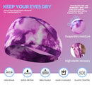 Headbands for Women, Boho Style Yoga Elastic Headwraps Head Wrap Hair Band 8 Pack (Tie Dye Style-1) ZUOSIVNAT