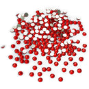 LolliBeads Resin Crystal Round Nail Art Mixed Flat Backs Acrylic Rhinestones Gems, Size 5 mm, Color Siam Red (1000Pcs) LolliBeads Store