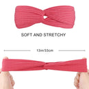 DRESHOW 8 Pack Headbands for Women Criss Cross Vintage Head Wrap Boho Headband Twisted Elastic Hair Accessories DRESHOW Store