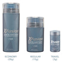 XFusion Keratin Hair Fibers, Medium Brown, Travel Size, 3 Gram (0.11 Ounce) XFusion