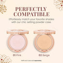 Paul & Joe Setting Powder Refill Only, Case Sold Separately, All-Day Lightweight Compact Powder, Ideal Face Makeup for Setting a Flawless Look and Controlling Oil, 02 Beige Shade, 0.31oz Infinity Warehouse