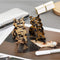 Shinowa Hair Clips, [2-Pack] Bohemian Tortoise Shell Hair Claw Clips Strong Hold Big Hair Jaw Clips for Thick Hair, Hair Accessories for Women Girls, Leopard Shinowa