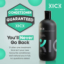 Kick Mens Conditioner (Tea Tree and Peppermint) for Dandruff and Hair Loss - Proven High Performance Pro-Nourishing Mens Natural Anti Dandruff Treatment (17.5 ounces) Kick