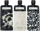 Kitsch Ultimate Travel Bottles Set, Travel Containers, Carry on, TSA approved - 3pcs (Black & Ivory) Kitsch