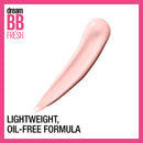 Maybelline Dream Fresh Skin Hydrating BB cream, 8-in-1 Skin Perfecting Beauty Balm with Broad Spectrum SPF 30, Sheer Tint Coverage, Oil-Free, Light, 1 Fl Oz Maybelline New York