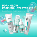Anua Salmon DNA PDRN Glow Essential Starter Kit, Hyaluronic Acid Skincare Set, Glass Skin Routine with Firming & Hydrating Cleanser, Toner, Serum & Cream, Mini Travel Essentials, Korean Skincare Gift Infinity Warehouse