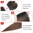 Pre-stretched Braids Hair 26 Inch 8 Packs Professional Itch Free Hot Water Setting Synthetic Fiber Ombre Yaki Texture Braid Hair Extensions 1B-30 Beyond Beauty Store