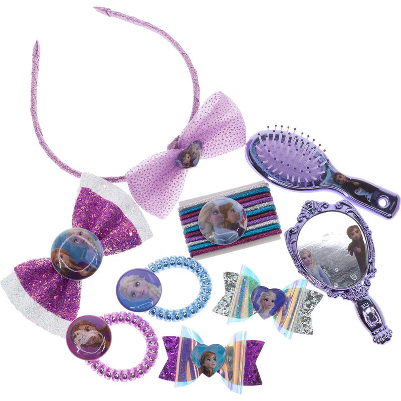 Townley Girl Disney Frozen 2 Hair Accessory Kit for Girls, Ages 3+ (20 pieces) Townley Girl