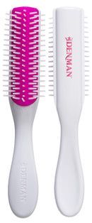 Denman Hair Brush for Curly Hair (Cherry Blossom) 5 Row Classic Styling Brush for Detangling, Separating, Shaping and Defining Curls. Best for Styling Naturally Curly Hair and Creating Ringlets Denman