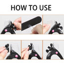New Acrylic Adjustable Nail Clipper,Artificial Fake Stainless Steel Nail Trimmer,JASSINS False Nail Art Manicure Project (Black) JASSINS