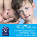 La Roche Posay Lipikar Wash AP+ Body & Face Wash with Pump, Gentle Daily Cleanser with Shea Butter & Niacinamide for Extra Dry Skin, Allergy Tested La Roche-Posay