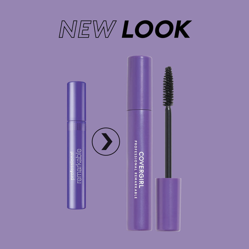 Covergirl Professional Remarkable Mascara, Very Black, 0.3 Fluid Ounce COVERGIRL