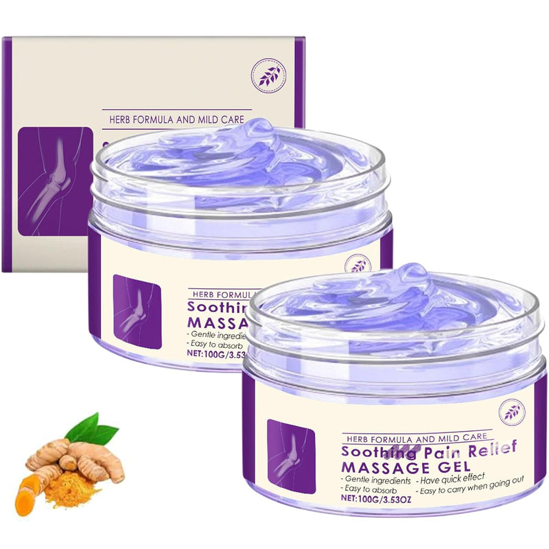 Kresin Joint Pain Gel Purple Gel, Soothes Knees, Lumbar, Neck, Hands, and Feet, for Joint Activities Throughout The Body -3.53oz (2) Infinity Warehouse