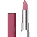 Maybelline Color Sensational Lipstick, Lip Makeup, Cream Finish, Hydrating Lipstick, Nude, Pink, Red, Plum Lip Color, Romantic Rose, 0.15 oz; (Packaging May Vary) Maybelline New York