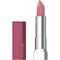 Maybelline Color Sensational Lipstick, Lip Makeup, Cream Finish, Hydrating Lipstick, Nude, Pink, Red, Plum Lip Color, Romantic Rose, 0.15 oz; (Packaging May Vary) Maybelline New York