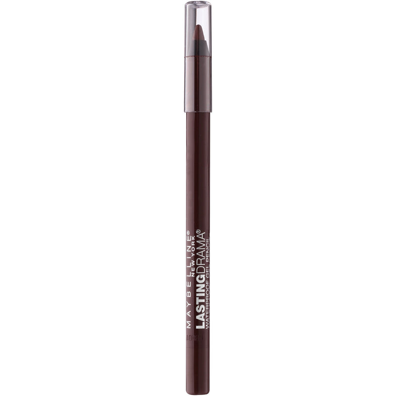 Maybelline New York Eyestudio Lasting Drama Waterproof Gel Eye Pencil, Glazed Toffee, 0.38 Ounce Maybelline New York