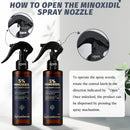 5% Minoxidil Spray for Hair Growth - Men & Women, Hair Thinning & Receding Hairline Treatment, with Rosemary for Faster & Thicker Hair Growth, Topical Aerosol 4 oz (Pack of 1) Infinity Warehouse
