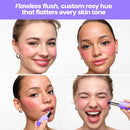 Wonderskin Blush Stick pH-Activated - pHlush Multi-Use Stick, Cream Tint for Cheeks and Lips, Cooling Nourishing Color-Adjusting Makeup Infinity Warehouse