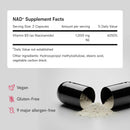 Tally Health NAD+ Supplement - 1000mg Niacinamide NAD Precursor for Cellular Energy, Metabolism & Healthy Aging - Supports Skin Hydration & Brain Health - Vegan, Non-GMO, Gluten-Free | 60 Capsules Infinity Warehouse