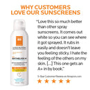 La Roche-Posay Anthelios Ultra-Light Body and Face Sunscreen Spray SPF 60, Alcohol-Free, Oil-Free, Water Resistant, Daily Sun Protection for Sensitive Skin, Easy to Use Spray Sunscreen La Roche-Posay