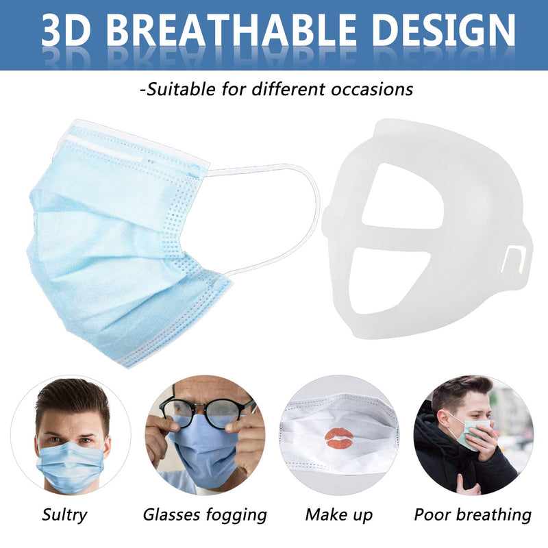 3D Mask Bracket - BeiYoYo Protect Lipstick Lips - Internal Support Holder Frame Nose Breathing smoothly - DIY Face Mask Accessories(Small-Kids) Beiyoyo